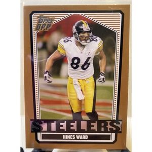 Hines Ward 2007 Topps DPP Gold‎ #23 MINT Pittsburgh Steelers NFL Football Card